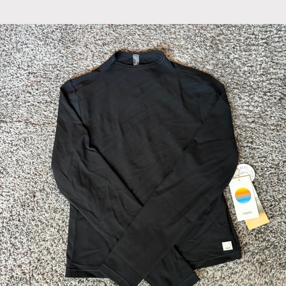 Vuori All the Feels mock neck